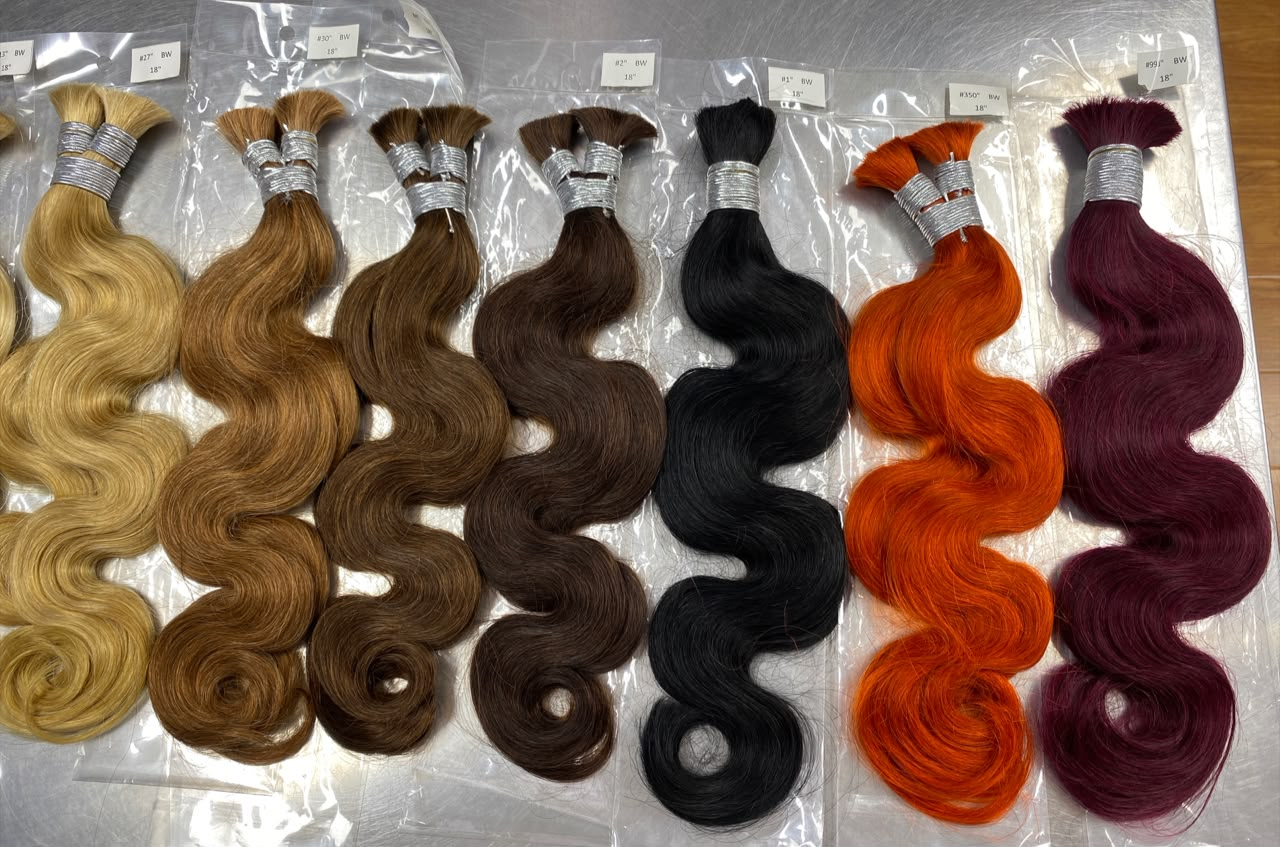 Body Wave 16"–18" hair bundle from Alven's Braiding Salon